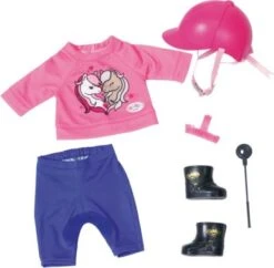 BABY Born® Pony Farm Reitoutfit