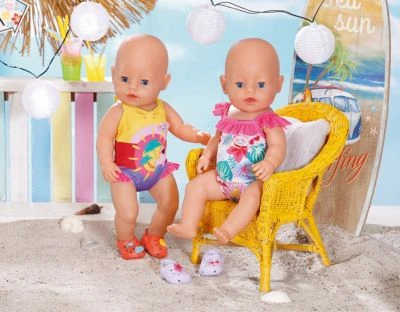 BABY Born® Holiday Badeanzug 43 Cm In 2 Designs, Sortiert 2 BABY Born® Holiday Badeanzug 43 Cm In 2 Designs, Sortiert – Bild 2