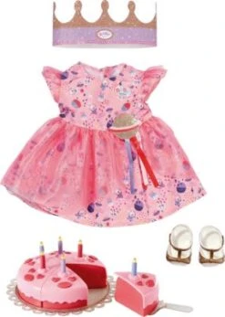 BABY Born® Deluxe Happy Birthday Outfit Set 43 Cm
