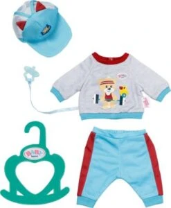 BABY Born® Little Sporty Outfit Blau 36 Cm