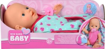 Babypuppe Vollvinyl Mit Funktionen New Born Baby Mit Schmusedecke, 30 Cm 5 Babypuppe Vollvinyl Mit Funktionen New Born Baby Mit Schmusedecke, 30 Cm – Bild 5